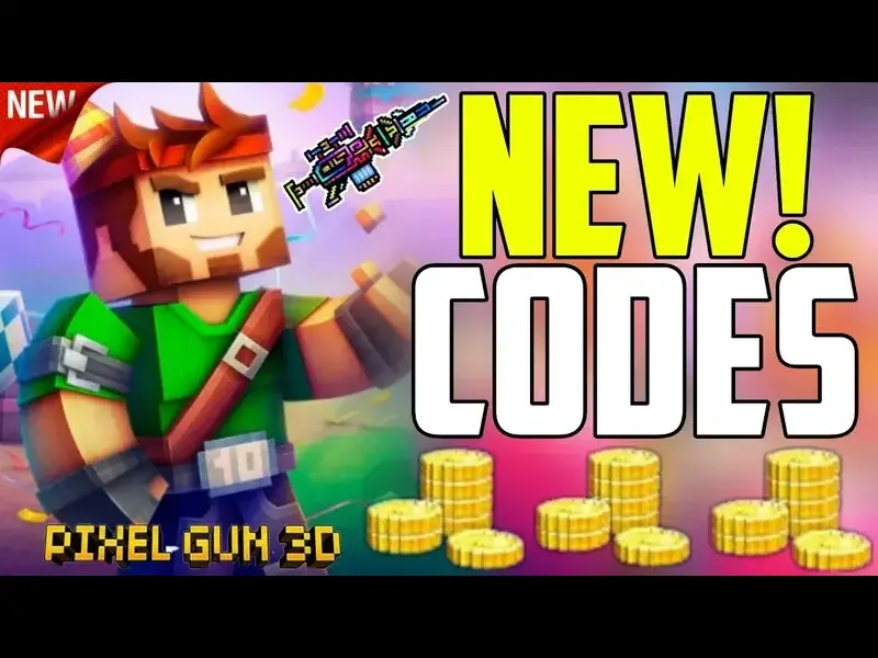 Cách nhận đủ giftcode Pixel Gun 3D trong sự kiện